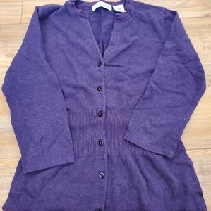 PURPLE KERSH CARDIGAN